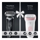 Набор: Электробритва Braun Series 7 71-S1000s Silver Wet&Dry 360° + Эпилятор Braun Silk-epil 7 SE 7-000 7