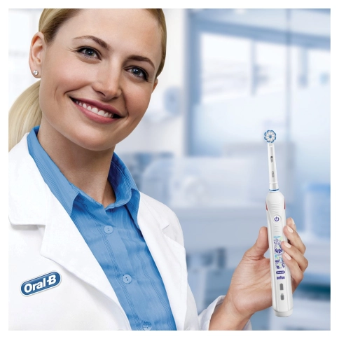 Детская электрическая зубная щетка Oral-B Smart 4 Junior Sensi D601.513.3 11