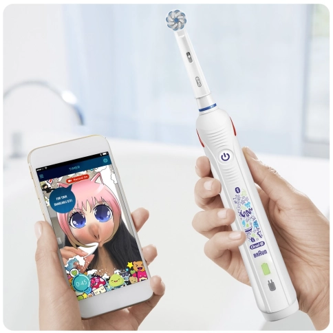 Детская электрическая зубная щетка Oral-B Smart 4 Junior Sensi D601.513.3 9