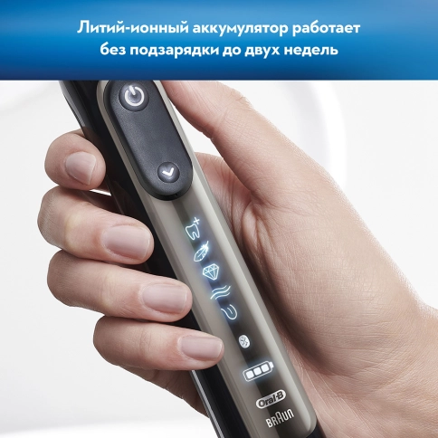 Электрическая зубная щетка Oral-B Genius X 20000N Special Edition Черная 9