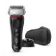Электробритва Braun Series 8 8340s с зарядной станцией и тканевым футляром