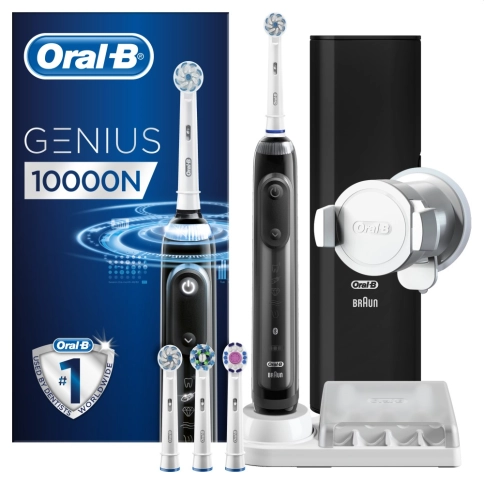 Электрическая зубная щетка Oral-B Genius 10000N Black D 701.545.6XC 1