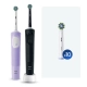 Электрические зубные щетки Oral-B Vitality Pro Duo + Насадка для эффективной чистки Oral-B CrossAction (10 шт)
