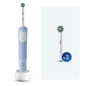Электрическая зубная щётка Oral-B Vitality Pro + Насадка для эффективной чистки Oral-B CrossAction (2 шт)