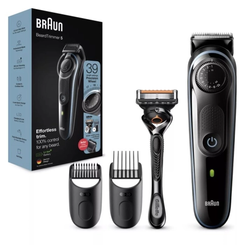 Триммер для бороды Braun BT5341 + Бритва Gillette 11