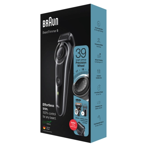 Триммер для бороды Braun BT5342 + Бритва Gillette 15