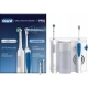 Зубной центр Oral-B Ирригатор OxyJet + Электрическая зубная щетка Pro 1 Белый/Синий 1