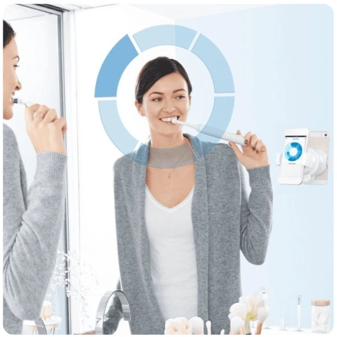 Электрическая зубная щетка Oral-B Genius 9000 Rose Gold D 701.545.6X 5