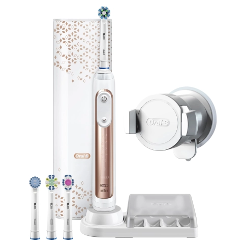 Электрическая зубная щетка Oral-B Genius 9000 Rose Gold D 701.545.6X 0