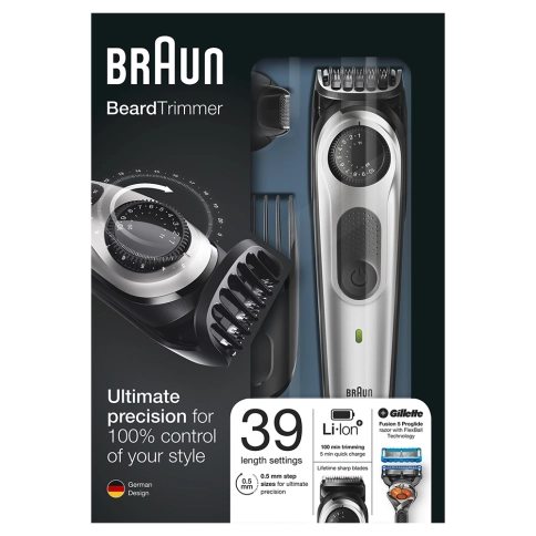 Триммер для бороды Braun BT5065 + Бритва Gillette 6