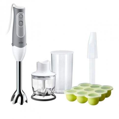 Набор Braun: Погружной блендер Multiquick 5 MQ523 Baby + Пароварка FS3000WH 1