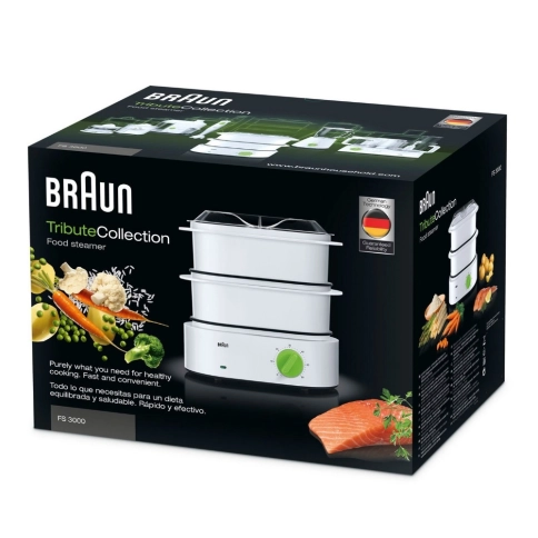 Набор Braun: Погружной блендер Multiquick 5 MQ523 Baby + Пароварка FS3000WH 19