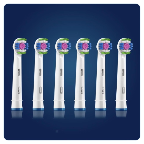 Насадка для отбеливающей чистки Oral-B 3D White (6 шт) 6