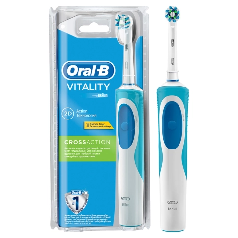 Электрическая зубная щетка Oral-B Vitality CrossAction D12.513 (блистерная упаковка) 2