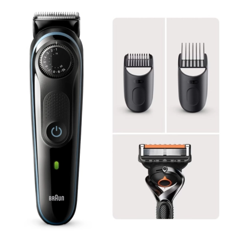 Триммер для бороды Braun BT5341 + Бритва Gillette 0