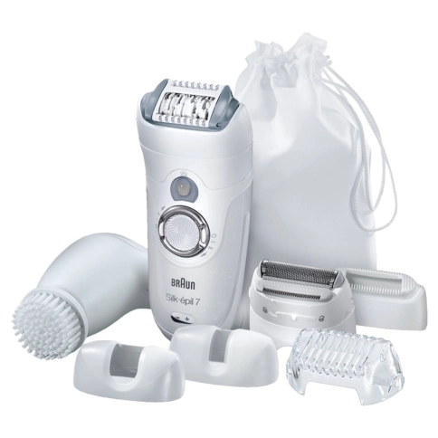 Эпилятор Braun Silk-epil 7 7569 + щеточка для лица 2