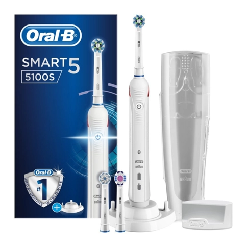 Электрическая зубная щетка Oral-B Smart 5 5100S White 1
