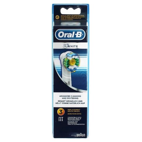 Насадка для отбеливающей чистки Oral-B 3D White (3 шт) 1