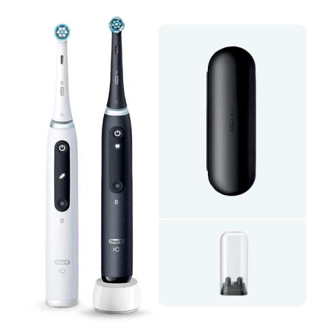 Электрическая зубная щетка Oral-B iO 5 DUO Black and White 0
