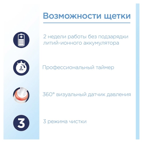 Электрическая зубная щетка Oral-B Pro 3/D601.523.3X Pharma 8