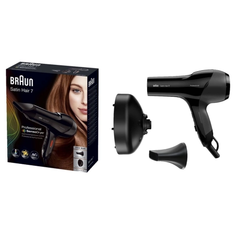 Фен Braun Satin Hair 7 SensoDryer IONTEC HD785 Diffuser 2