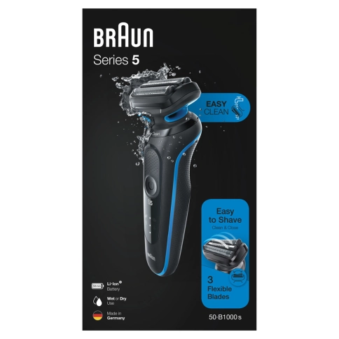 Электробритва Braun Series 5 50-B1000s Blue 7