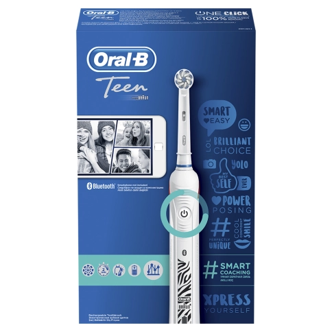 Электрическая зубная щетка Oral-B Smart 4 4000N Teens Sensi Ultrathin 11