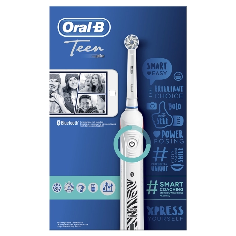 Электрическая зубная щетка Oral-B Smart 4 4000N Teens Sensi Ultrathin 9