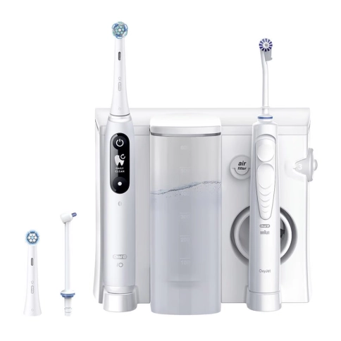 Зубной центр Oral-B Ирригатор OxyJet + Электрическая зубная щетка iO 6 0