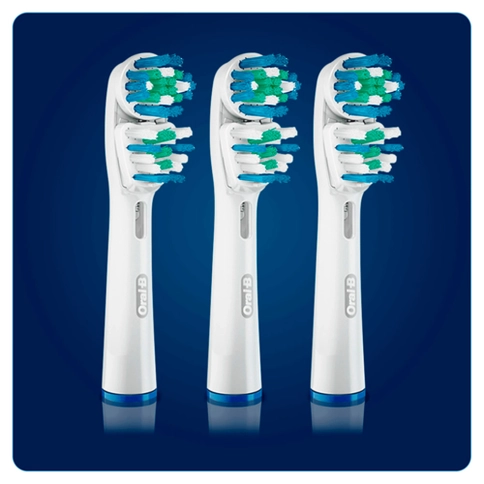 Насадка для зубных щеток Oral-B Dual Clean Testine Ricambio (3 шт) 1
