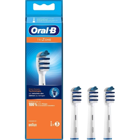 Насадка для зубных щеток Oral-B TriZone EB 30-3 (3 шт) белая 7