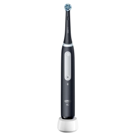 Электрическая зубная щетка Oral-B iO 4 Matt Black с насадкой Oral-B iO Ultimate Clean (4 шт) черные