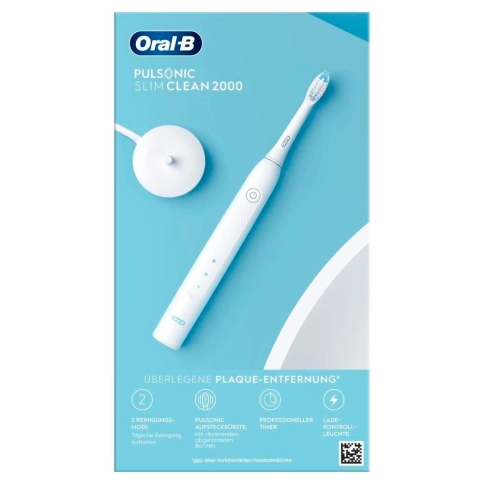 Электрическая зубная щетка Oral-B Pulsonic Slim Clean 2000 White 11