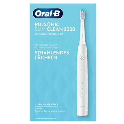 Электрическая зубная щетка Oral-B Pulsonic Slim Clean 2000 White 14