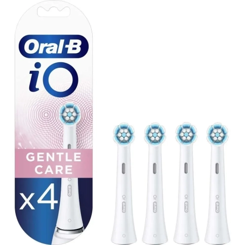 Насадка Oral-B iO Gentle Care для бережной чистки (4 шт) белая 9 Насадка Oral-B iO Gentle Care для бережной чистки (4 шт) белая 9