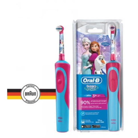 Детская электрическая зубная щетка Oral-B Stages Power Frozen Kids D12.513 3