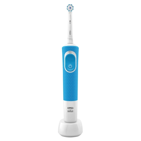 Электрическая зубная щетка Oral-B Vitality Sensi Blue D100.413.1 0 Электрическая зубная щетка Oral-B Vitality Sensi Blue D100.413.1 0