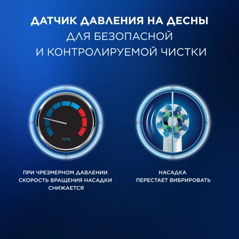 Электрическая зубная щетка Oral-B Pro Series 1 Duo черная + бирюзовая 3 режима тип 3791 7