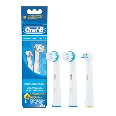 Насадка для зубных щеток Oral-B Ortho Care Essential IP17-3 (3 шт) 2 Насадка для зубных щеток Oral-B Ortho Care Essential IP17-3 (3 шт) 2