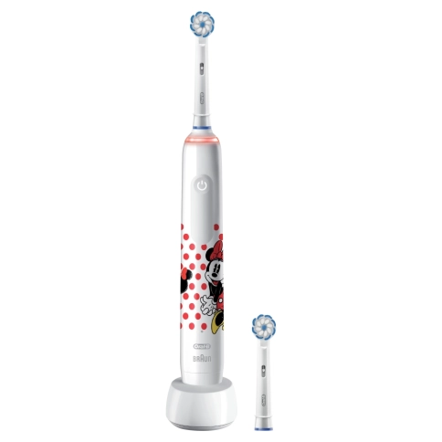 Детская электрическая зубная щетка Oral-B Pro 3 Junior Sensi Minnie Mouse D505.523.2K 1
