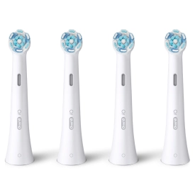 Насадки Oral-B iO Ultimate Clean для эффективной чистки (4 шт) + iO Radiant White (3 шт), белые