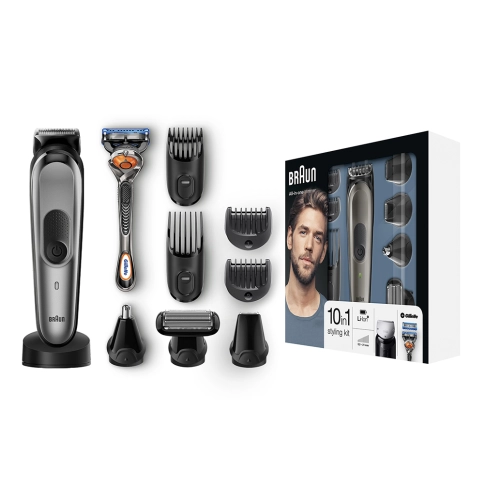 Триммер универсальный Braun MGK7021 + Бритва Gillette 6