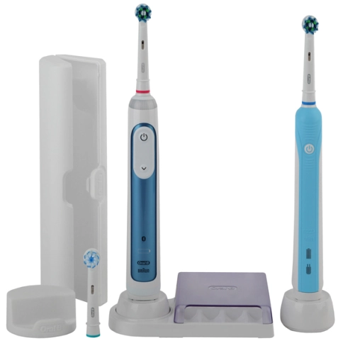 Набор электрических зубных щеток Oral-B Smart 6 6500W (Smart 6000 + Pro 500) 0