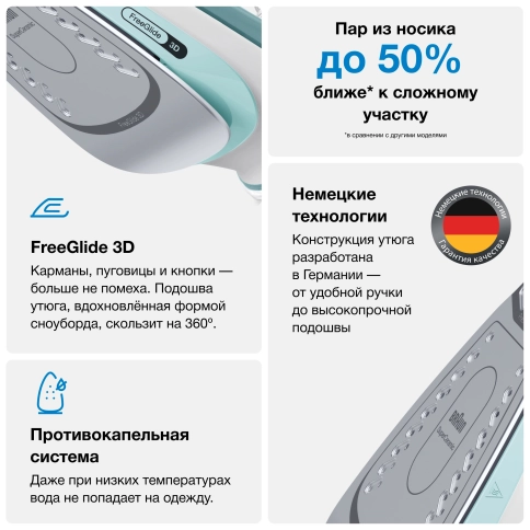 Паровой утюг BRAUN SI5017GR 1