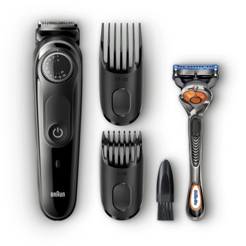 Триммер для бороды Braun BT5242 + Бритва Gillette 7