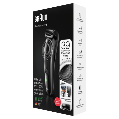 Триммер для бороды Braun BT5242 + Бритва Gillette 8