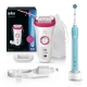 Эпилятор Braun Silk-epil 9 - 9521 + Электрическая зубная щетка Oral-B PRO 500 1