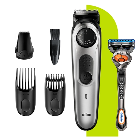 Триммер для бороды Braun BT5260 + Бритва Gillette 6