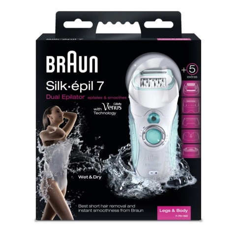 Эпилятор Braun Silk-epil 7 Dual 7751 7