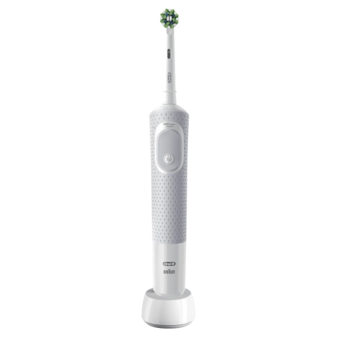 Электрическая зубная щетка Oral-B Vitality Pro D103.413.3 Cross Action Protect X Clean, белый + Насадки Oral-B CrossAction EB50RB-2, 2 шт 12